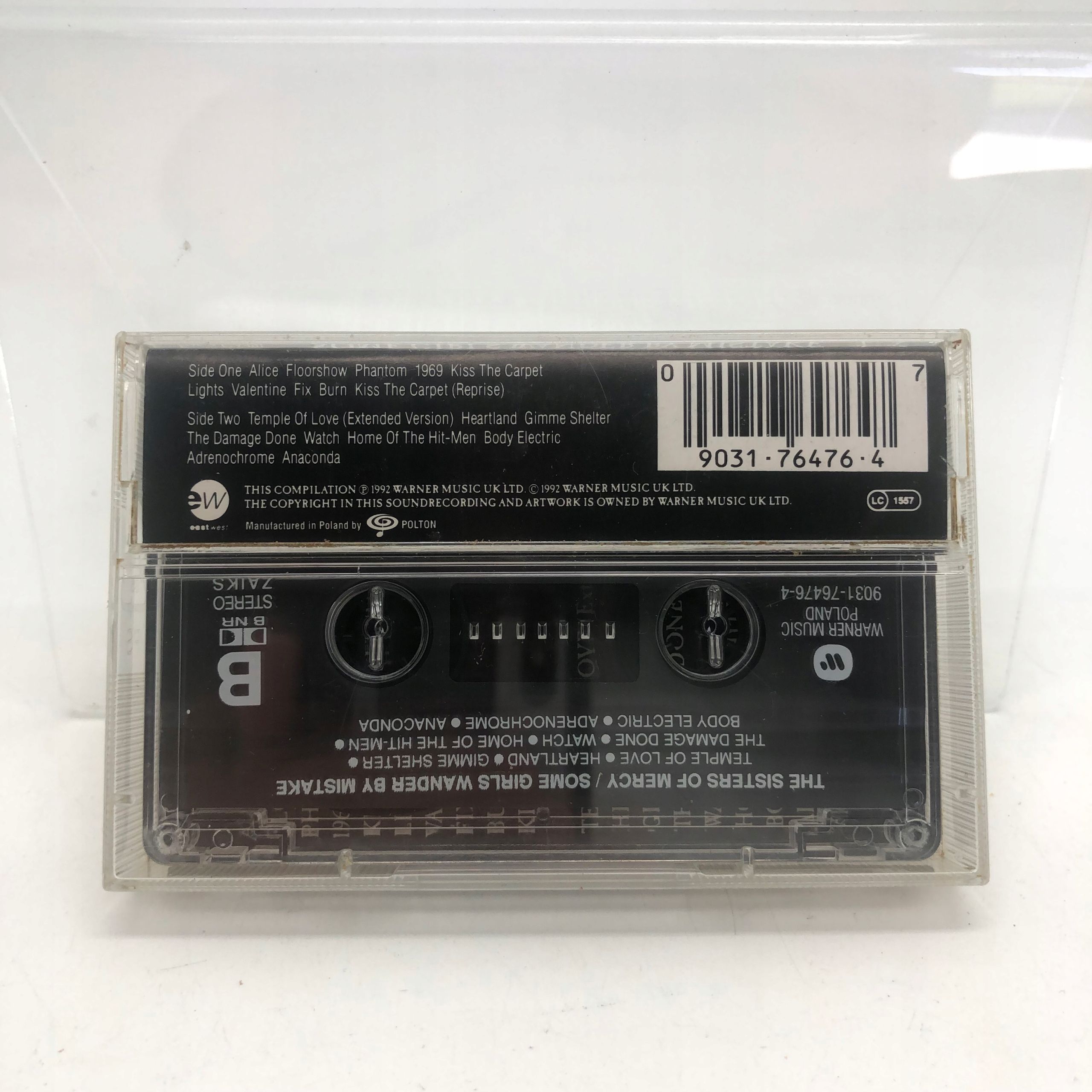 kaseta - the sisters of mercy - some girls wander by mistake rock 1992