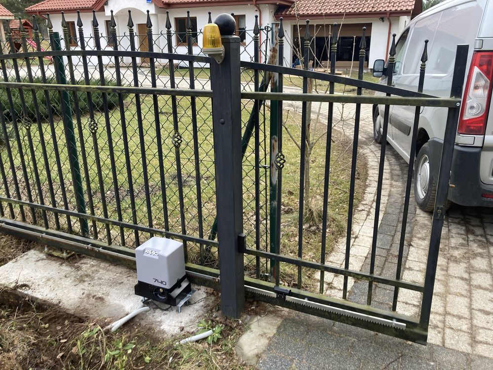 Instalacje, teletechnika, napęd do bramy, alarm, kamery, monitoring