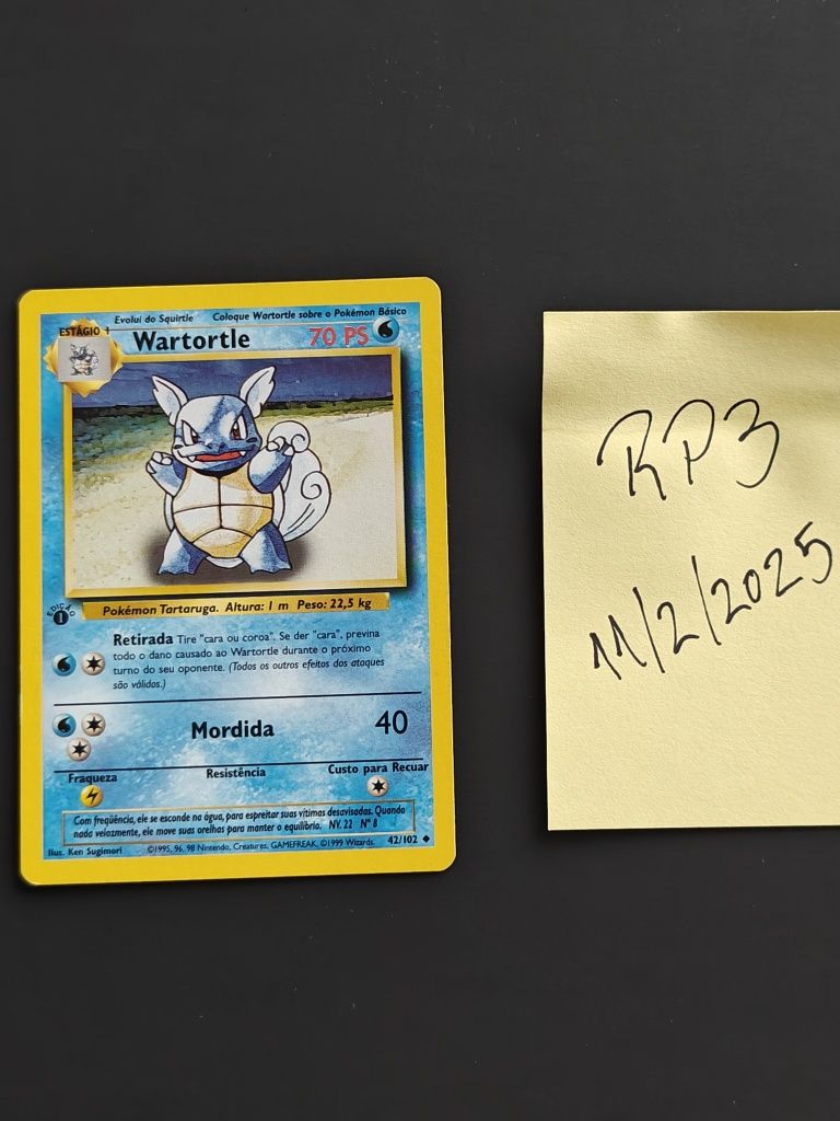 Wartortle - Base Set ( 1st Edition ) PT