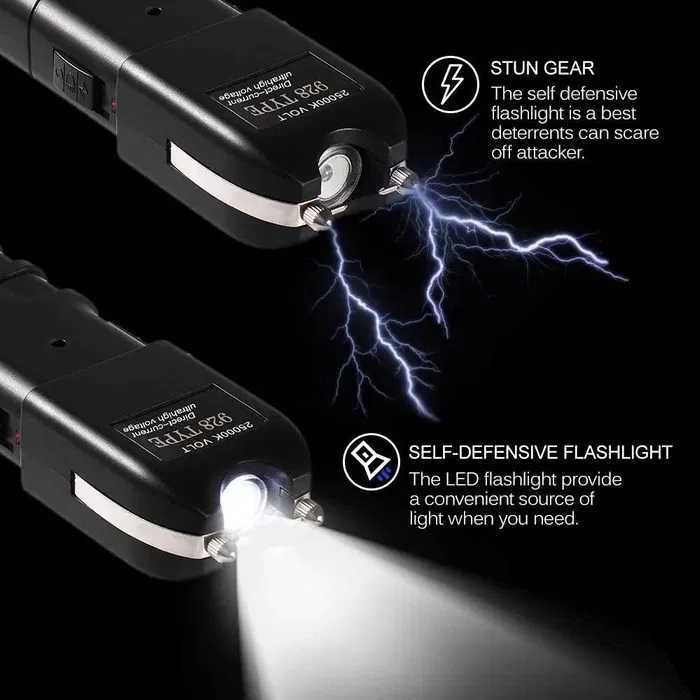 Latarka Paralizator  Samoobrona Typ -  928 HIGH-POWER 230V
