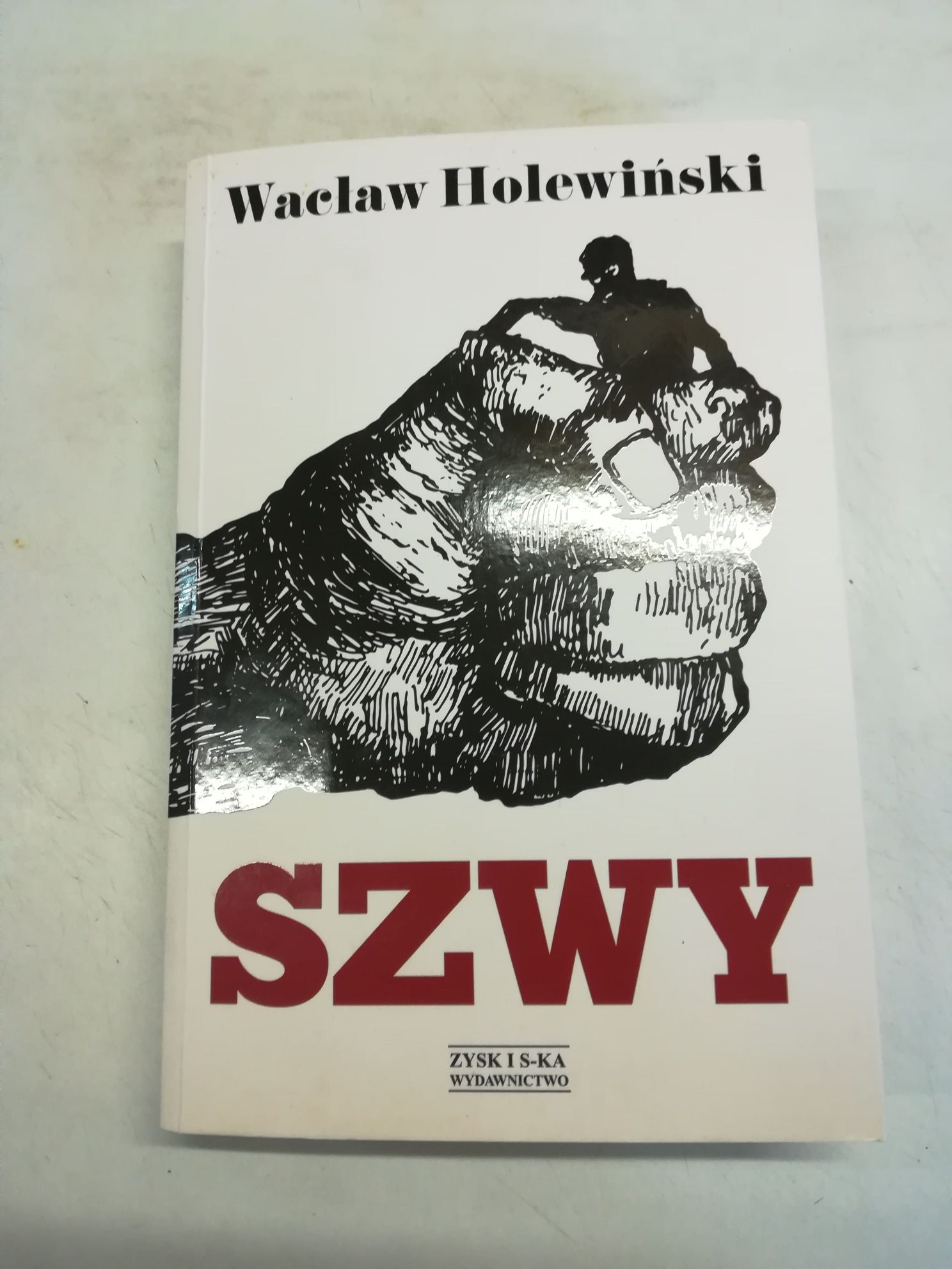 Książka - Szwy - Wacław Holewinski