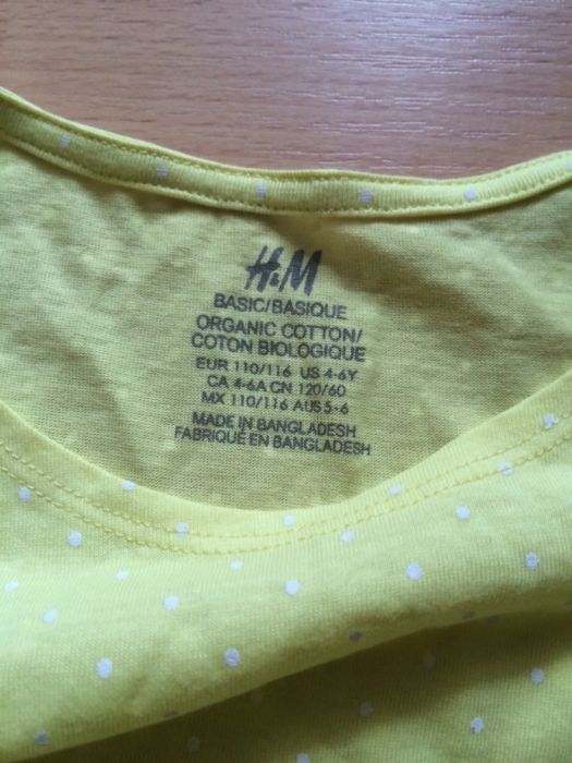 Туника на девочку H&M, новая с США