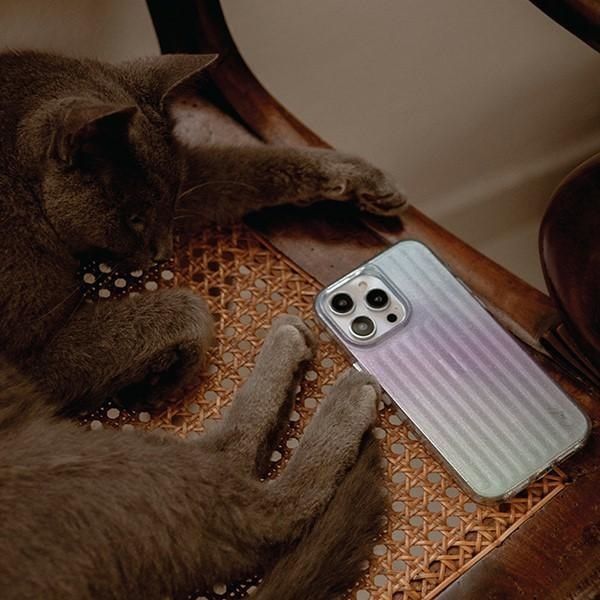 Uniq Etui Coehl Linear Iphone 14 Pro Max6,7" Opalowy/Iridescent