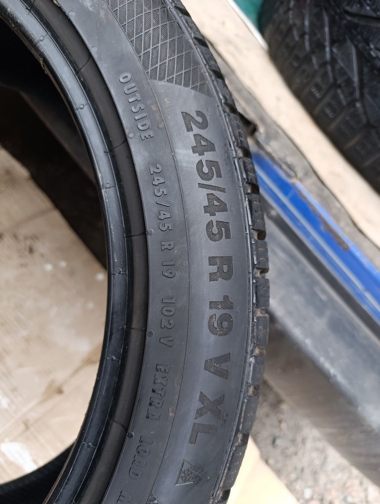 245/45/R19 Continental пара зимових шин