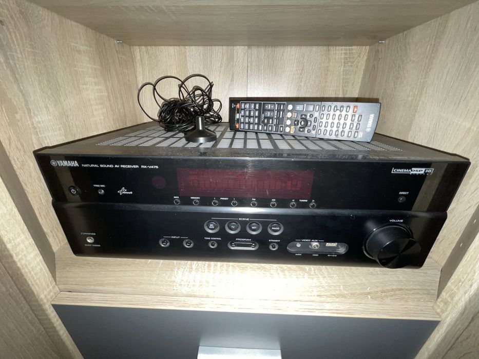 Zestaw kina domowego yamaha 5.1 z amplitunerem