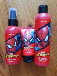 zestaw kosmetyków chłopięcych Avon Spiderman żel szampon kosmetyk NOWE