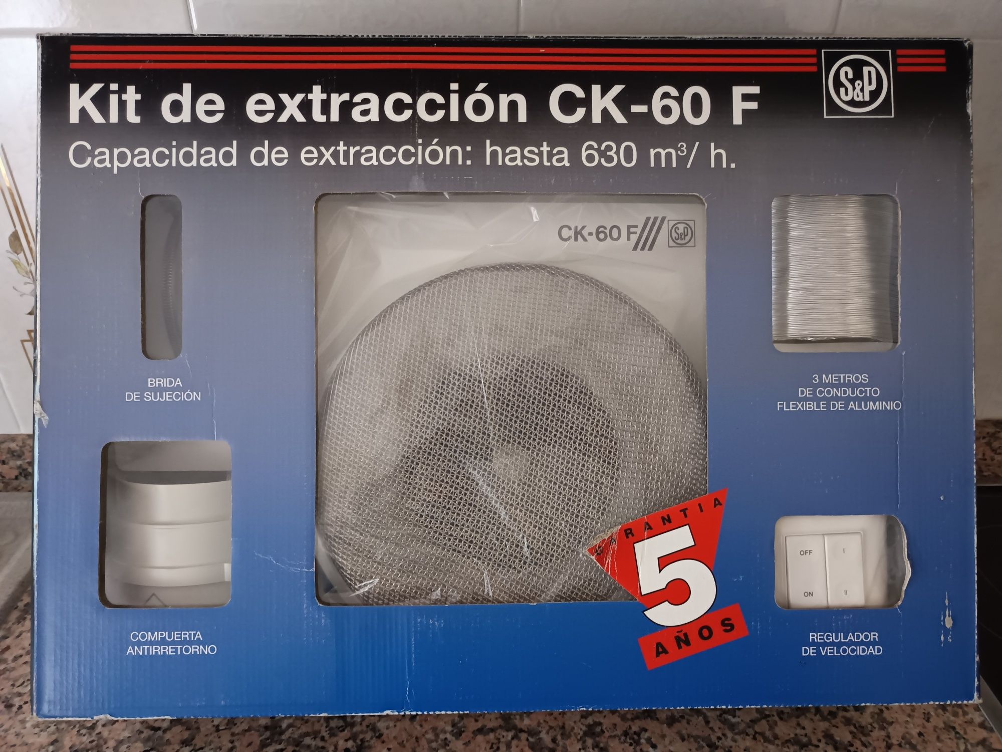 Extrator CK-60 novo