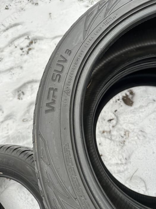 265/45/20 Nokian Wr Suv 3
