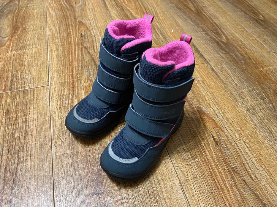 Superfit GoreTex ботинки зимние термо сапожки черевики на девочку р.27