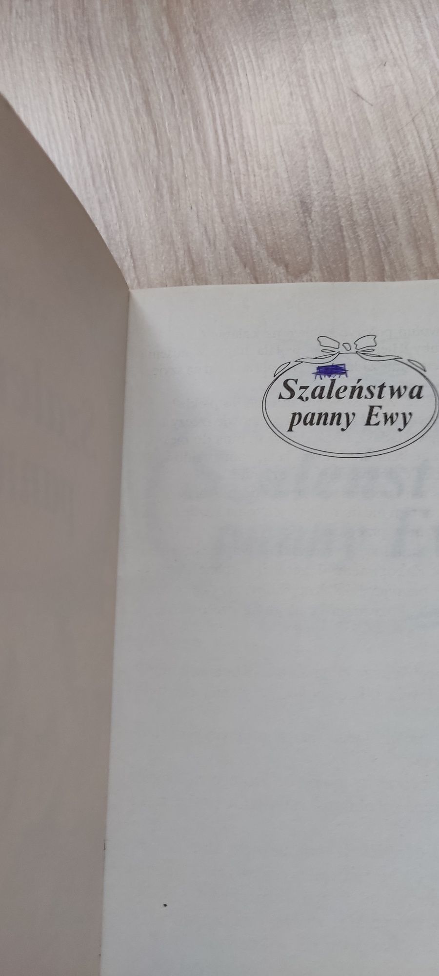 Książka,, Szaleństwa panny Ewy,,Kornel Makuszynski