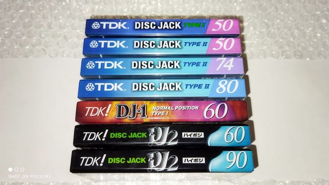 Аудиоассеты TDK Japan market аудио кассеты