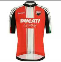 Koszulka Ducati T-shirt Jersey na dwa koła rower hulajnoge moto.  XL L