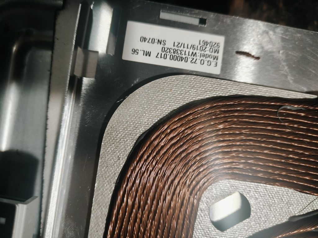Płyta Whirlpool element grzania