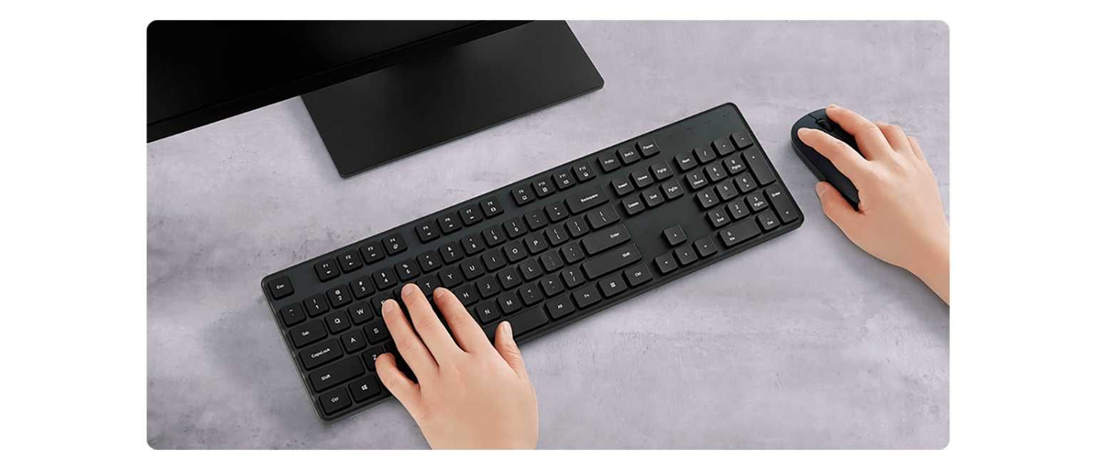 Клавіатура+Миша Xiaomi Wireless Keyboard and Mouse Combo (BHR6100GL).