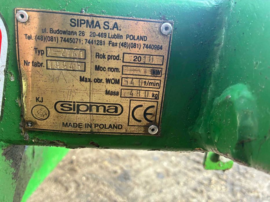 Owijarka bel SIPMA Z-274/1 2010 rok