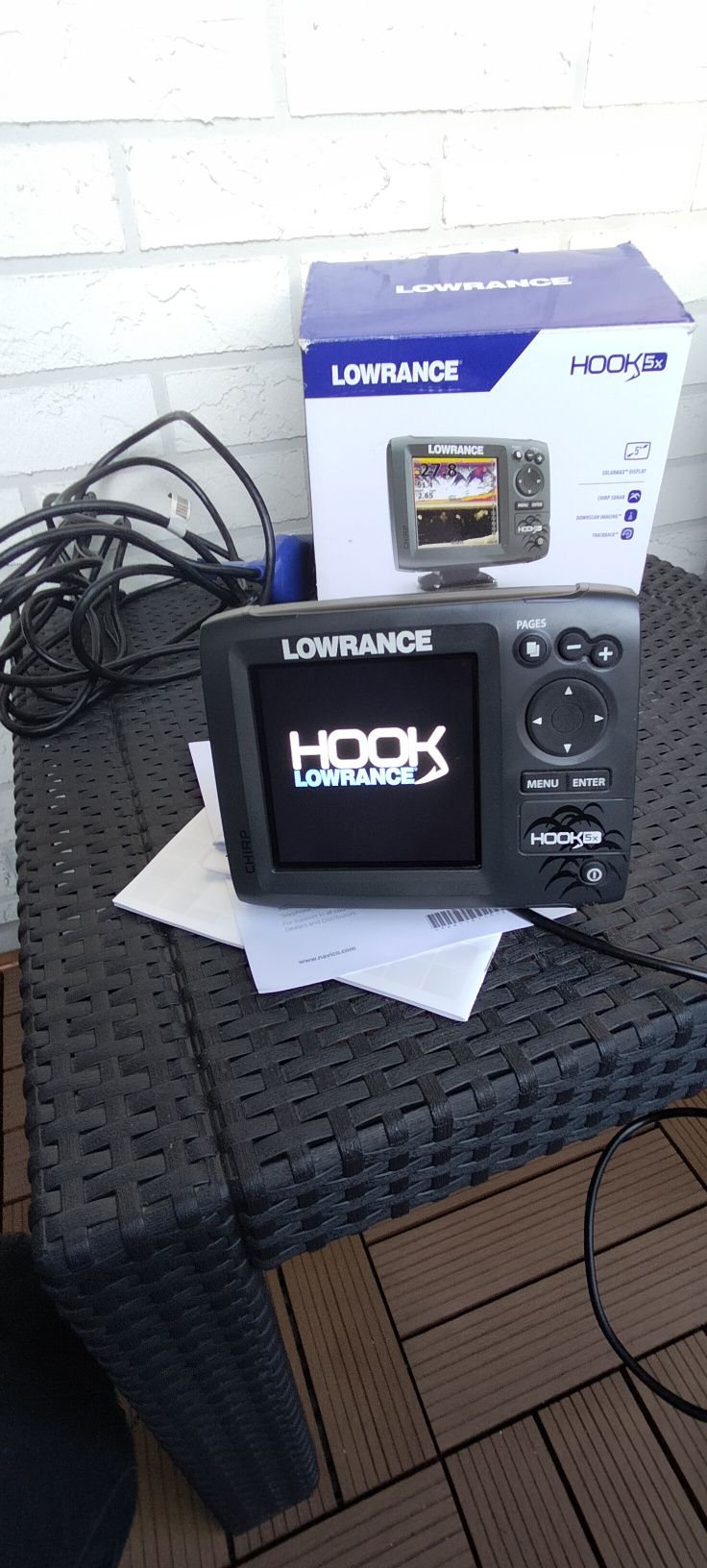 Echosonda Lowrance Hook 5x