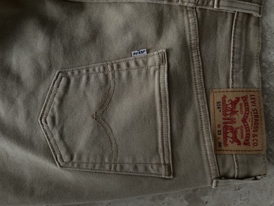 Spodnie jeansy Levis 514 W33 / L 30