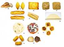 Linhas de Salgados, Pão e Doces