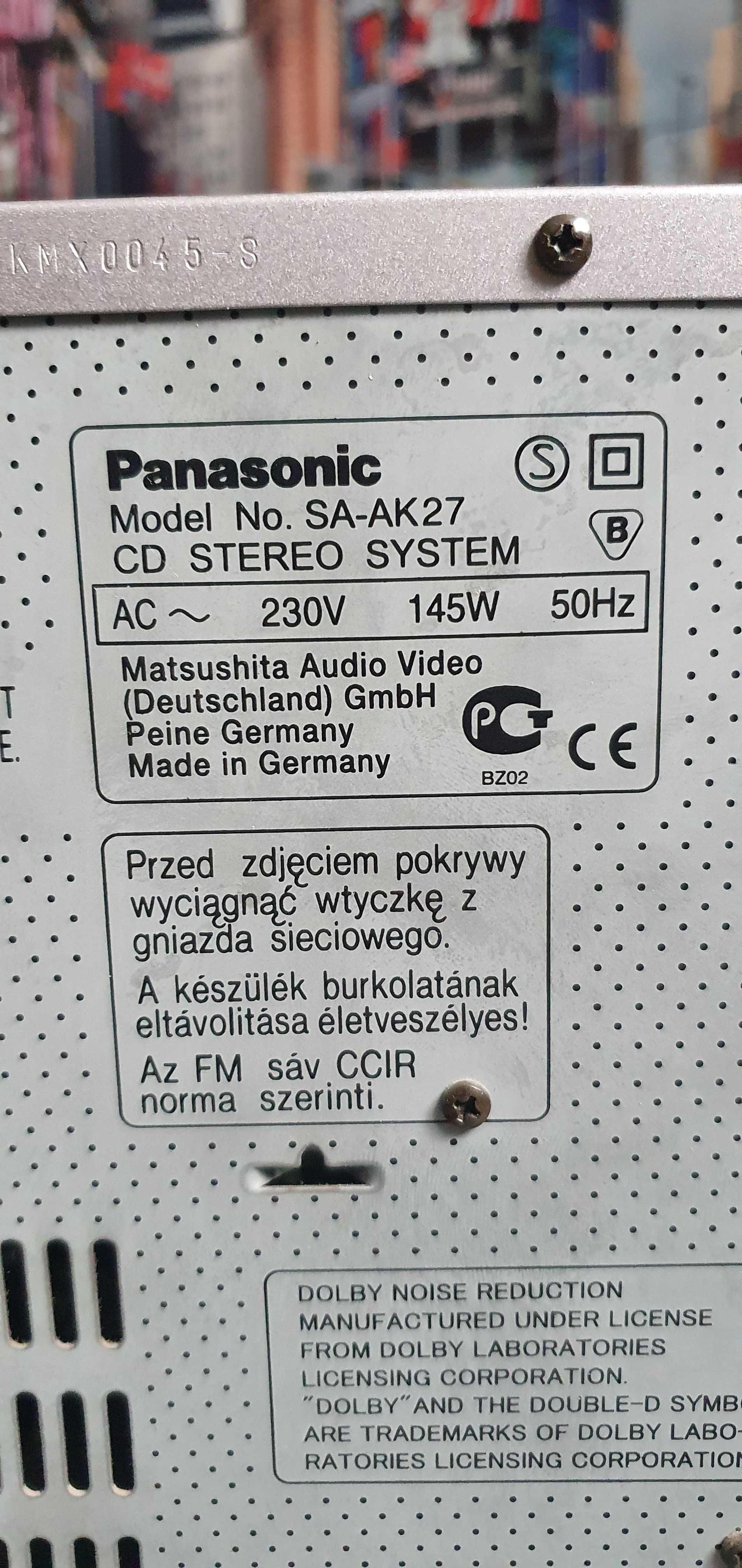 музыкальный центр Panasonic SC-AK27