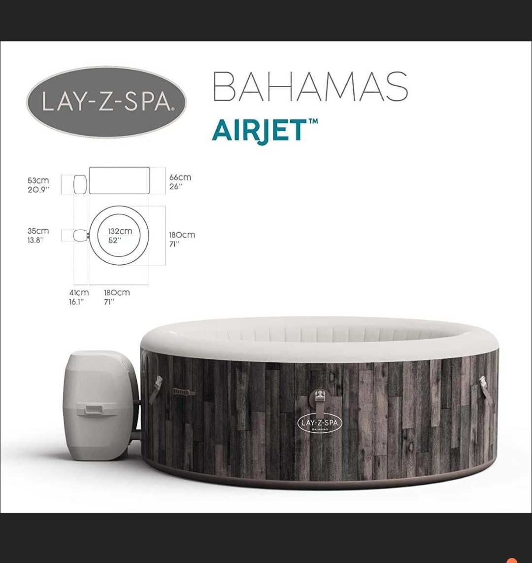 Jacuzzi ogrodowe dmuchane SPA bestway nowe.4 osob .nowy model 2025