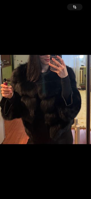 Полушубка чорна