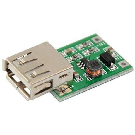 DC-DC підвищує (step-up) модуль: Uвх (0.9 V ~ 5V), u вих 5V 600MA USB