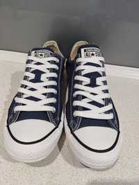 Trampki granatowe Converse 42 unisex