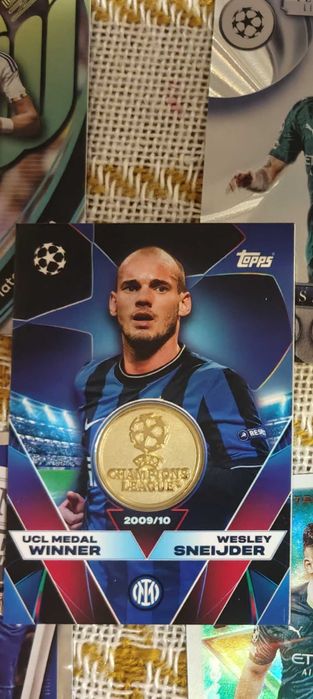 Karta topps Wesley Sneijder
