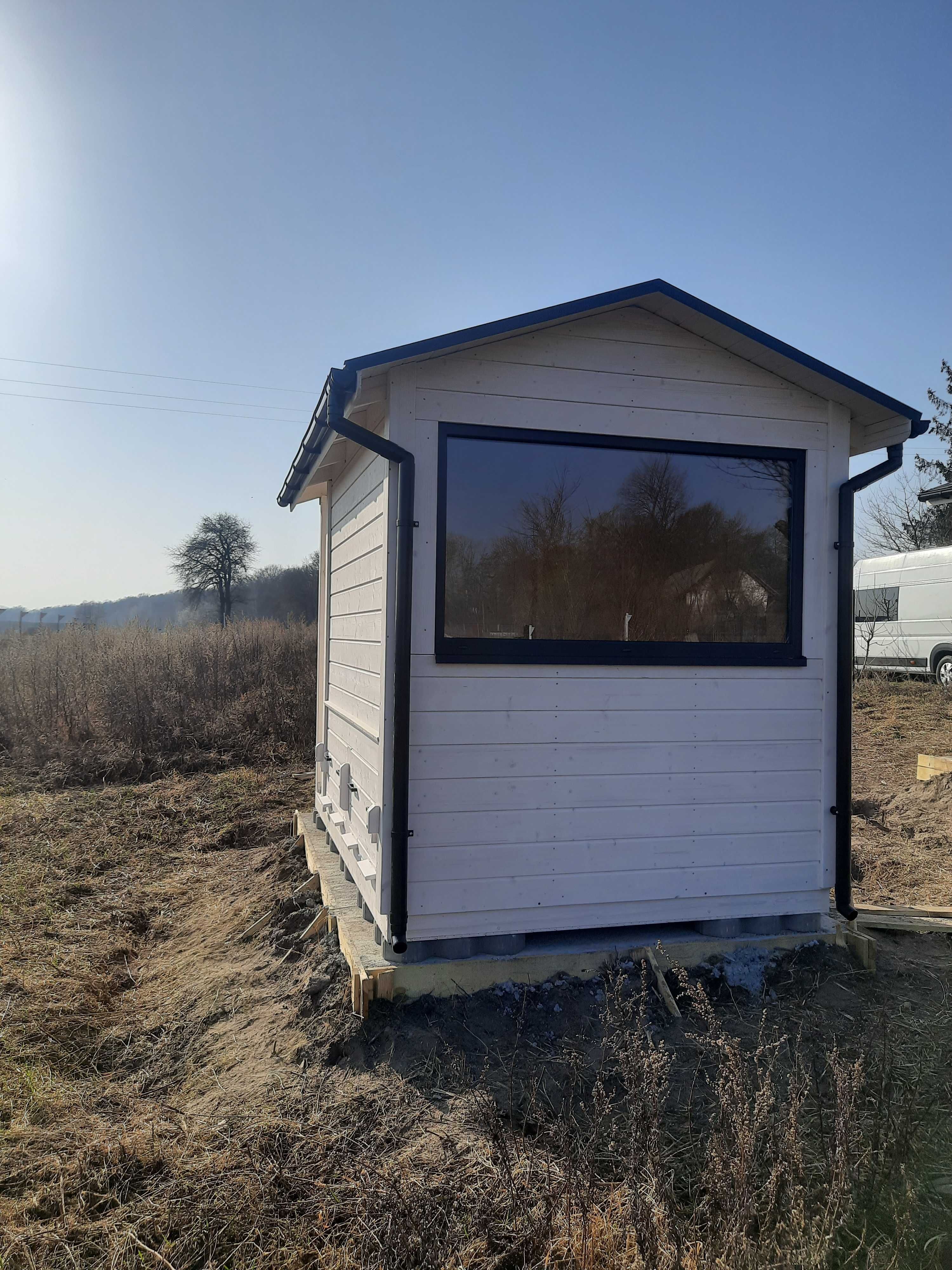 Domek do apiterapii z oknem panoramicznym uloterapia api domek