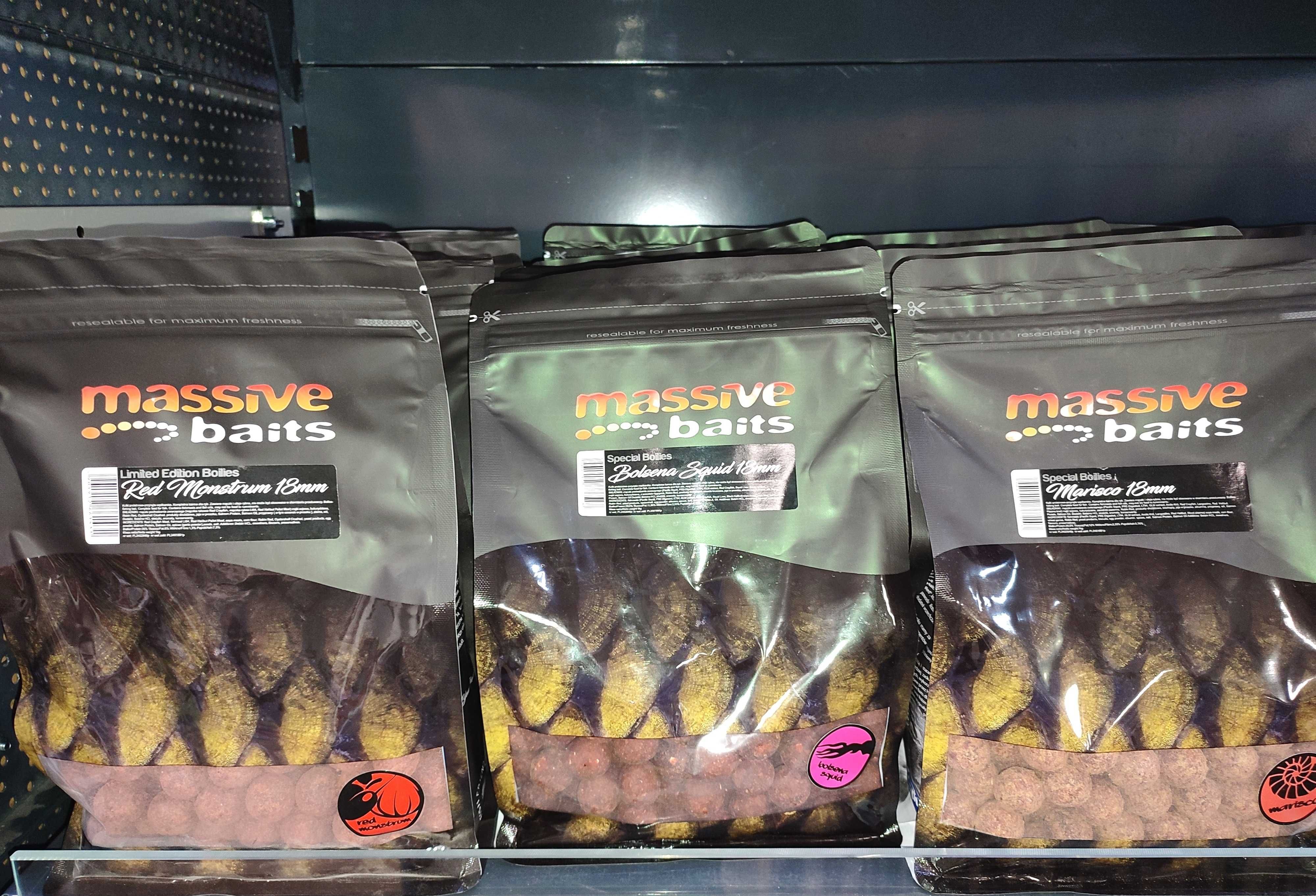 Kulki Massive Baits Top Shelf Boilies Strawberry Bergamotta 18mm 1kg