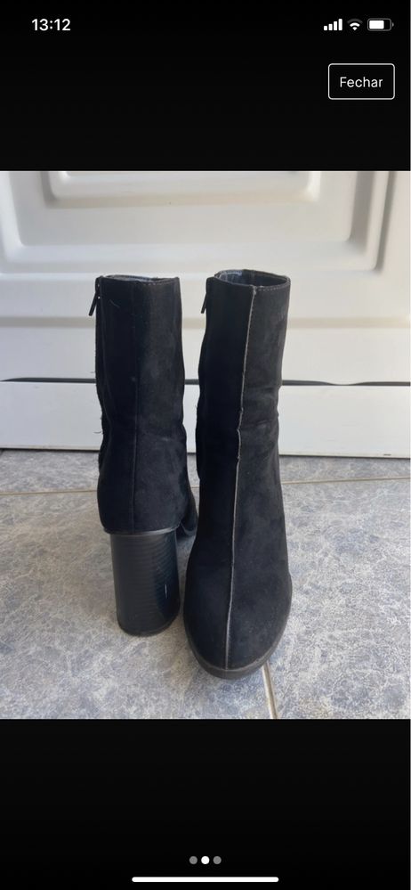 Botas camurça mango