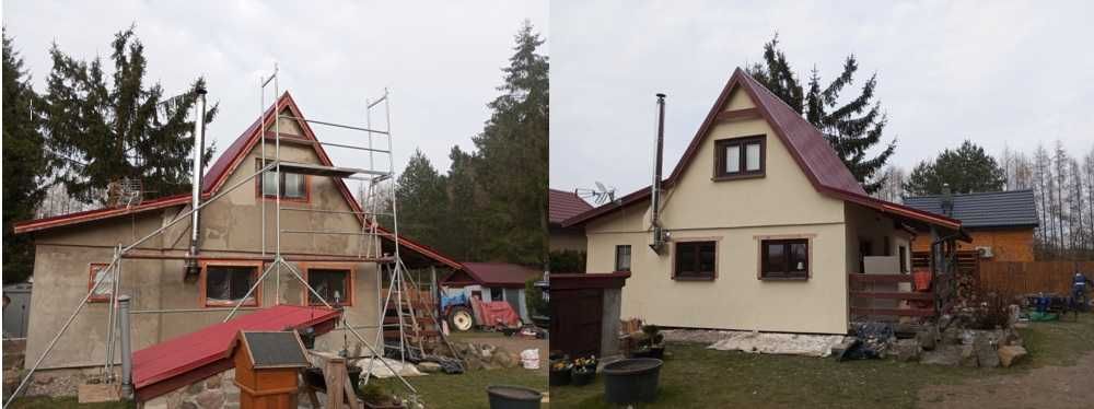 Elewacje - ocieplenie, tynkowanie, malowanie