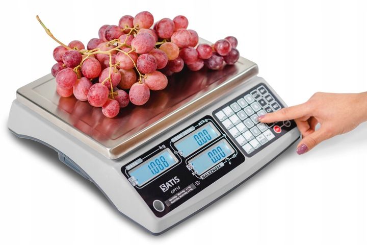 Waga z legalizacją do 2027 roku do owoców do borówek na targ do 30kg