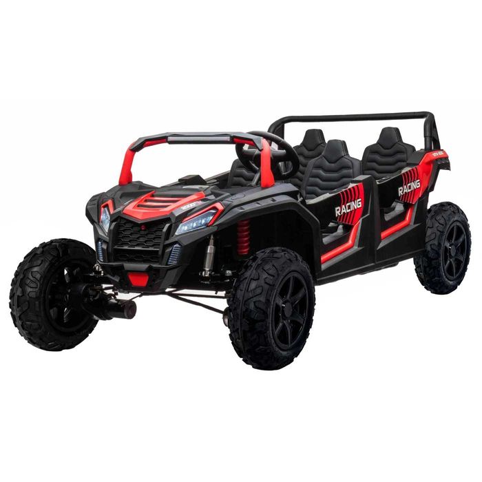 Buggy ATV Racing UTV2000 czerwony 4-osobowy auto - EkstraZabawki.pl