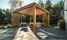 Pergola, altana ogrodowa 4x4 BSH