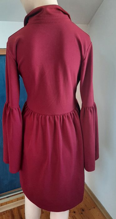 Ładna sukienka ciążowa bordo Fasardi M