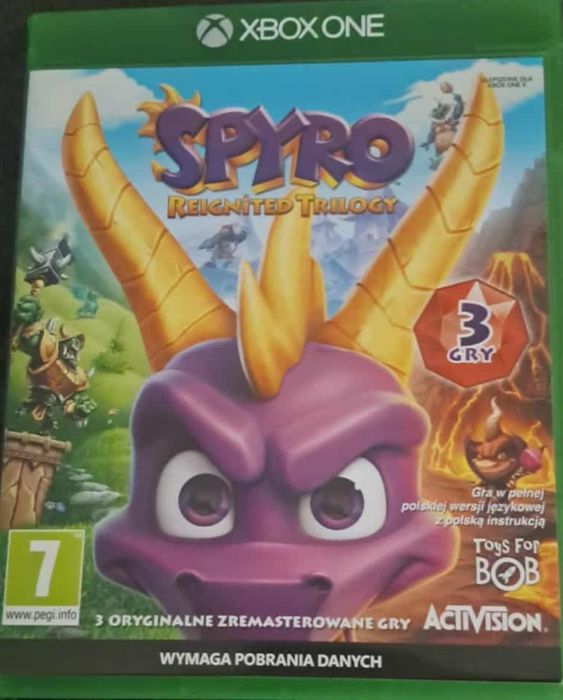 Gry na xbox one zestaw 7szt