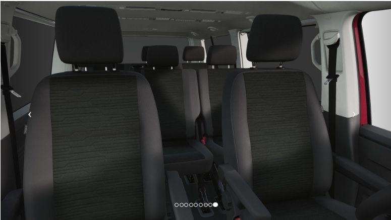 Wynajem Busa VW Caravelle 4Motion napęd 4x4 2.0 AUTOMAT 2023r 8 osob