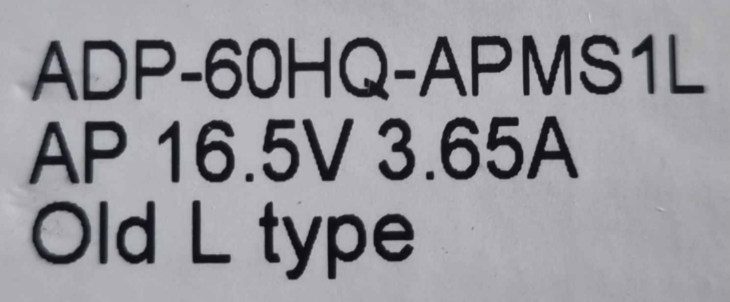 Zasilacz ładowarka do Apple AP 16.5V 3.65A