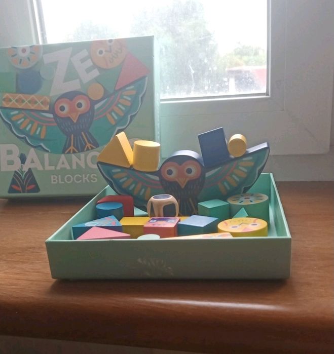 Деревянная игра балансир Djeco Сова Ze Balanceo