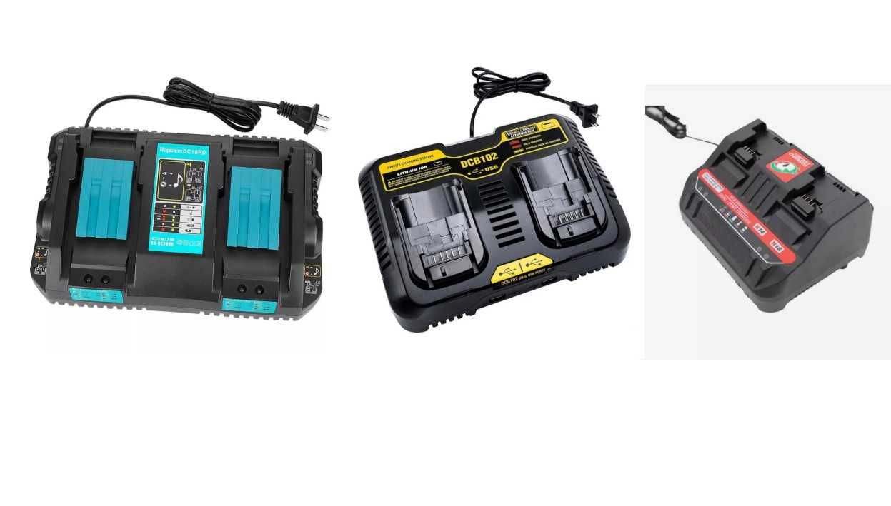 Makita Milwaukee DeWalt Ładowarka 18V