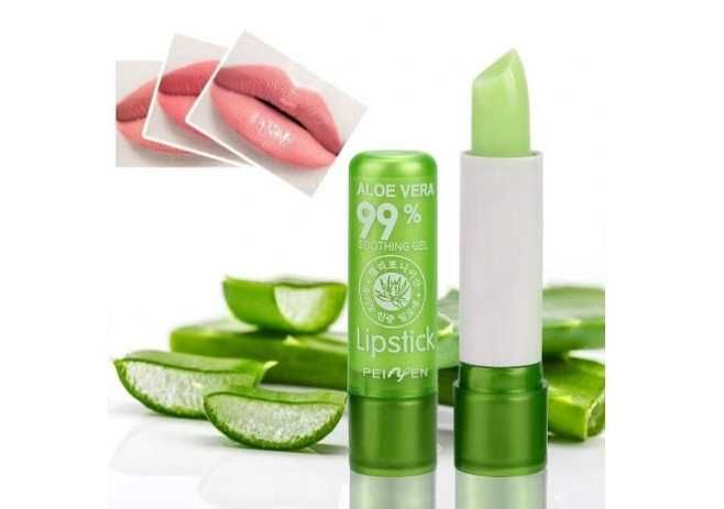 Kultowa pomadka Aloe Vera 99% zmienia kolor w folii NOWA