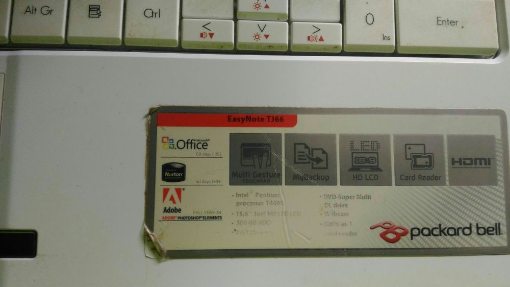 Packard bell ms2273 (peças)