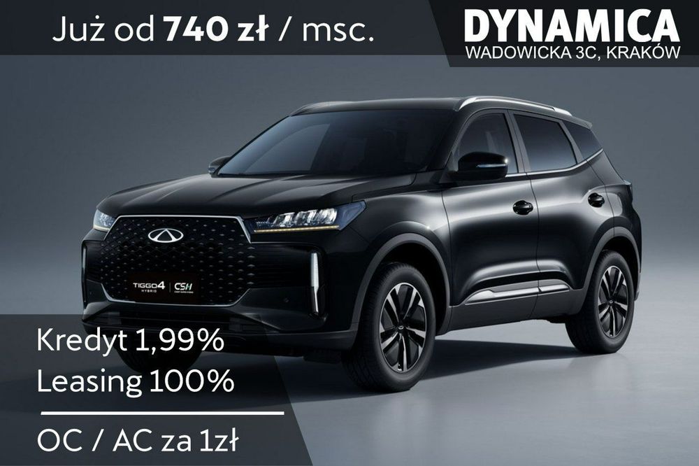 Chery Tiggo 4 PRESTIGE - 163KM - Rocznik 2025