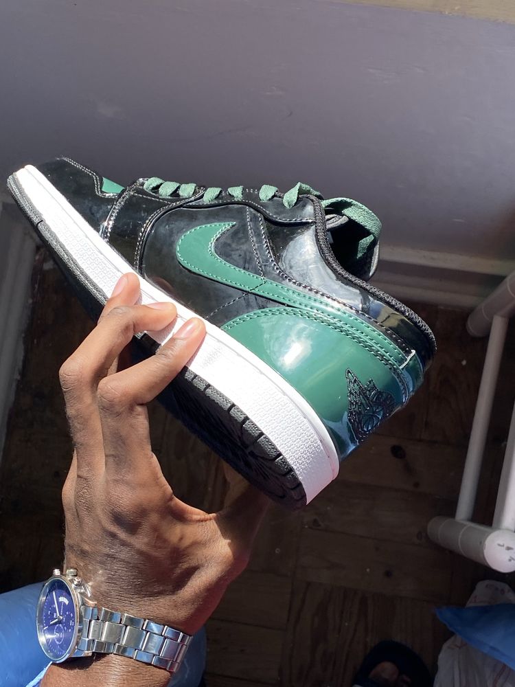 Nike air jordan 1 Low verniz
