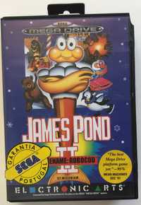 Jogo SEGA Megadrive "James Pond II: Codename Robocod" Original / 1991