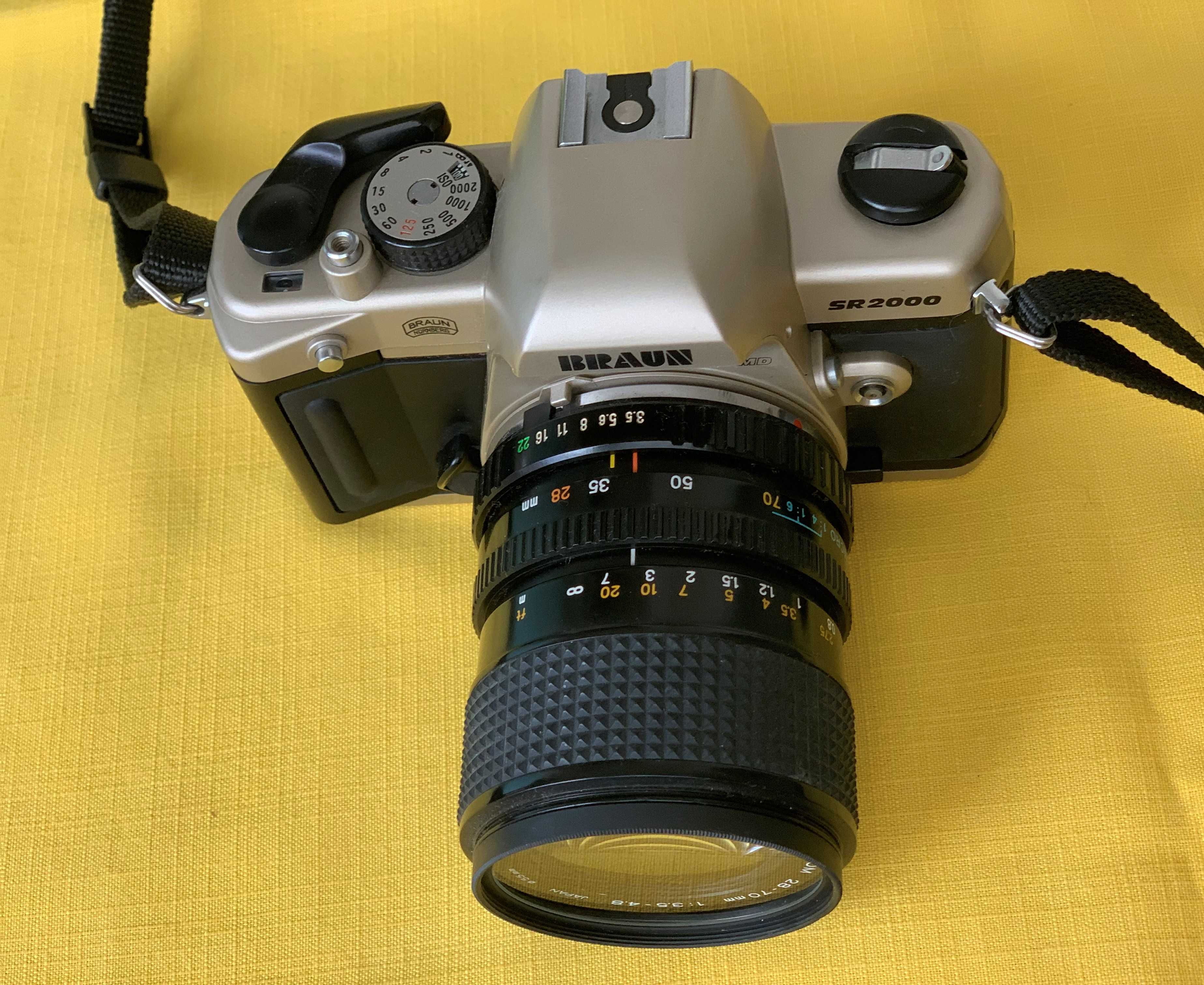 Máquina fotográfica BRAUN SR2000 MD 135 mm Reflex (vintage)