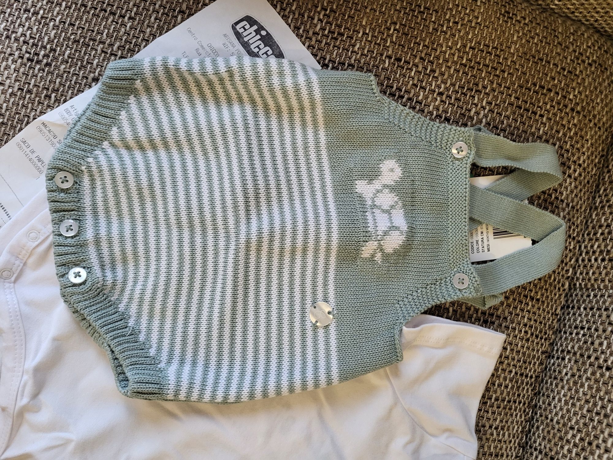 Conjunto roupa chicco novo