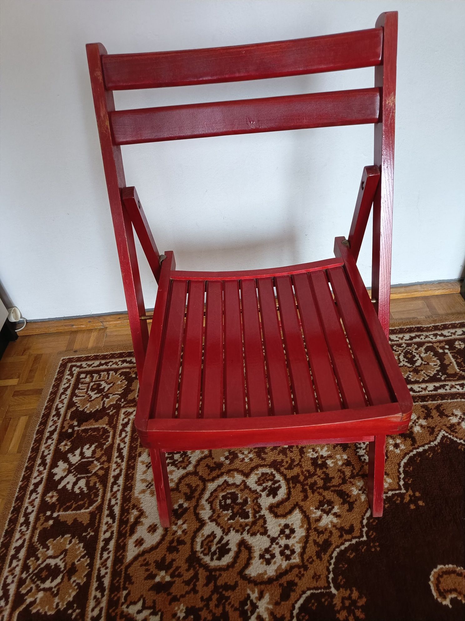 Krzesło składane, prl. 1 sztuka