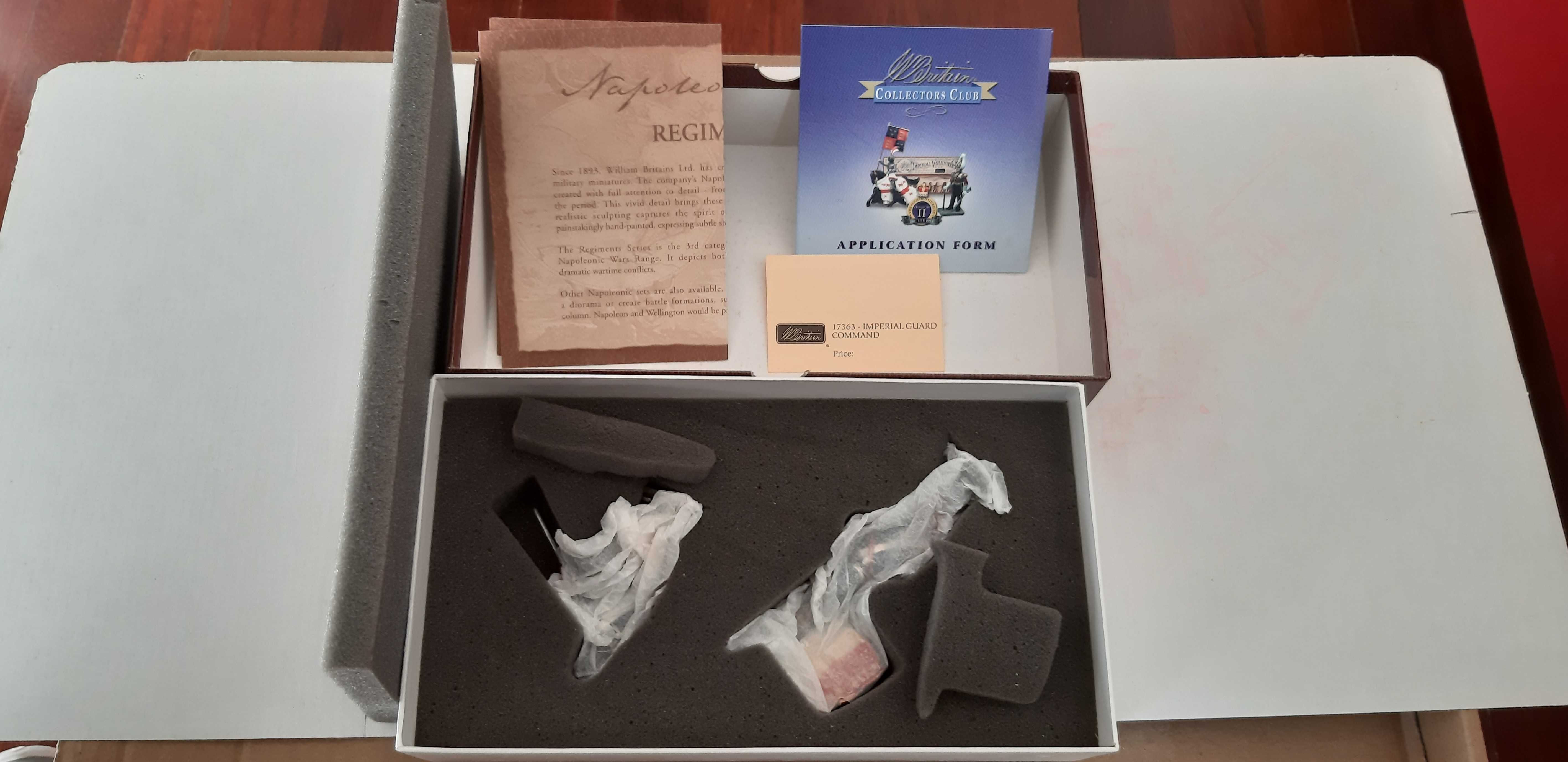 Soldados de chumbo Napoleónicos da marca BRITAINS.